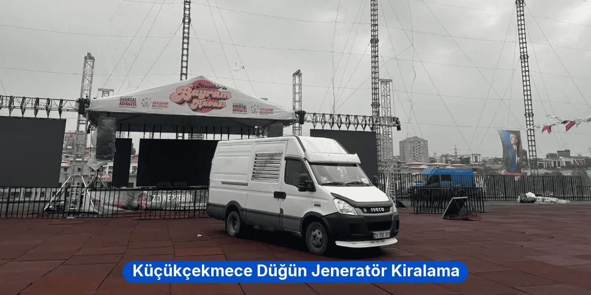 Küçükçekmece Düğün Jeneratör Kiralama